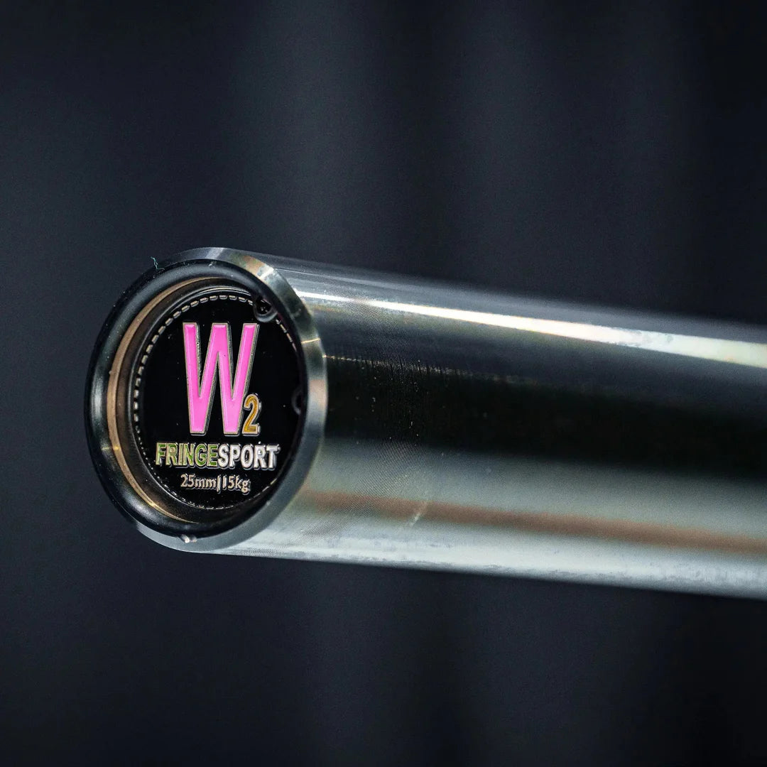 Fringe Sport Wonder Woman Olympic Bearing Barbell - 15 KG