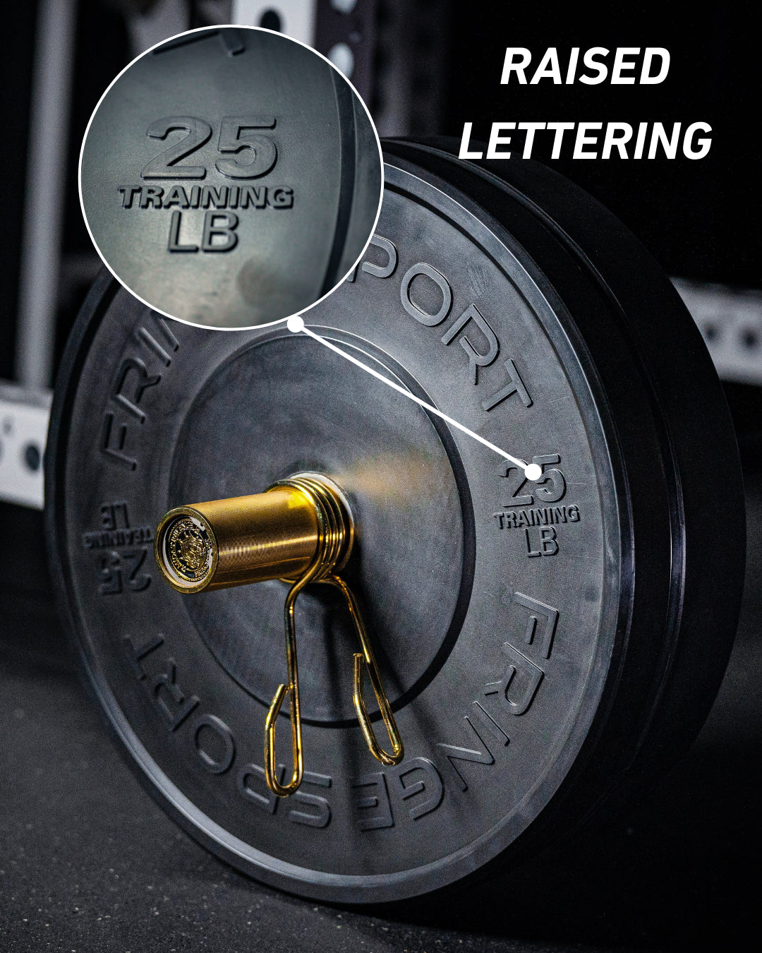 Fringe Sport Black Bumper Plates (Pairs)