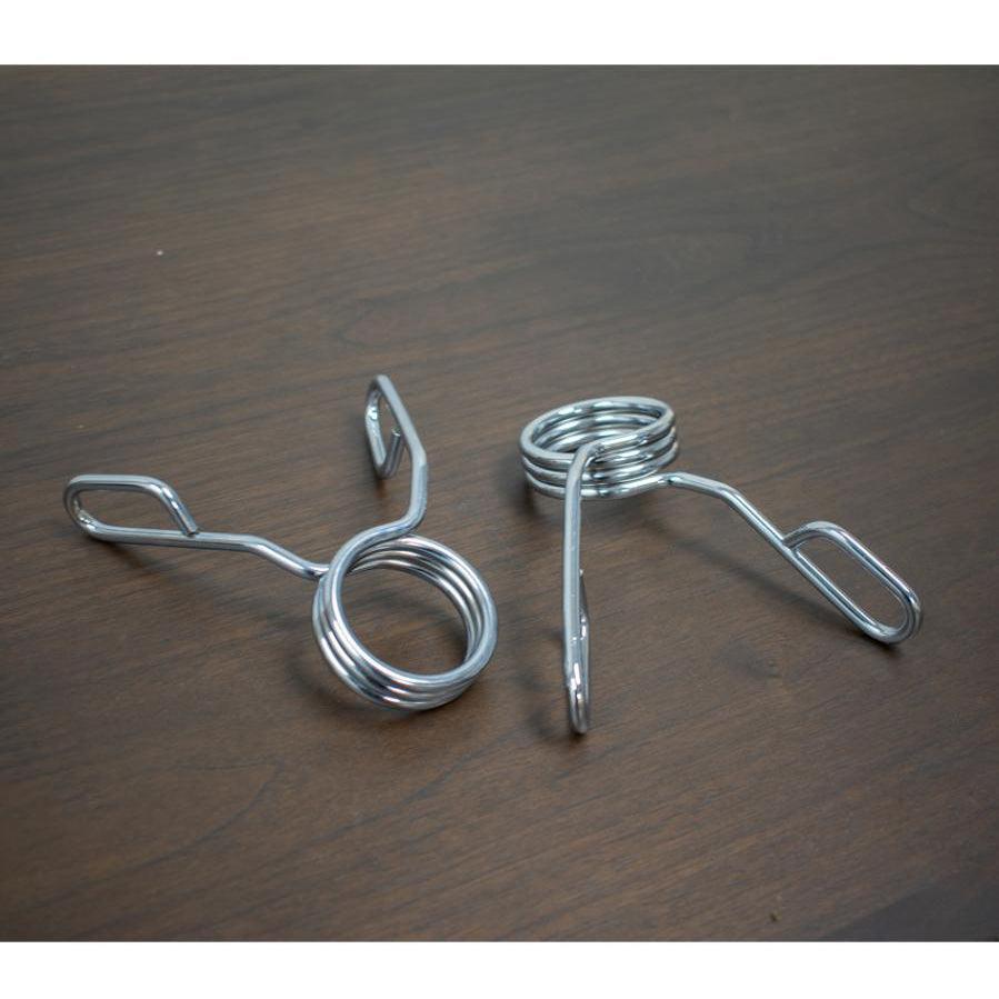 Spring Collars (per pair) - Muscle D Fitness - Extra Strength Steel Spring Collars