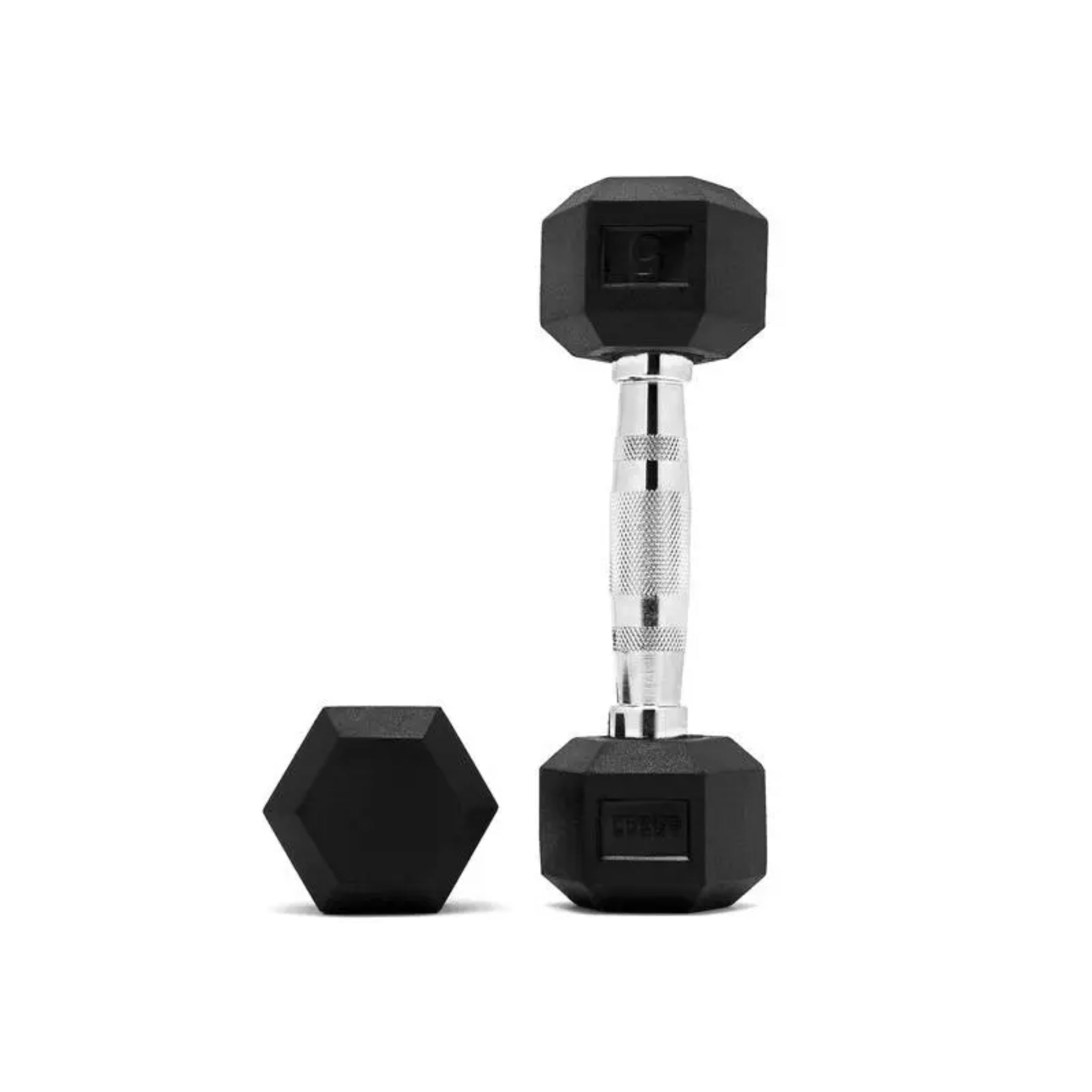 Fringe Sport Rubber Hex Dumbbell Pair – 3 to 100 lb