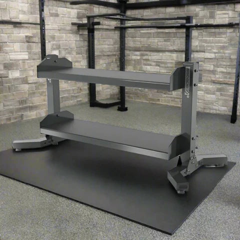 Escape Fitness RACKKB2 – 2-Tier Kettlebell & Dumbbell Rack