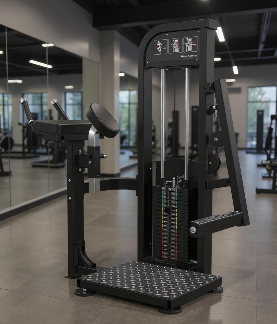 Excel Glute Machine - Muscle D Fitness - Selectorized Glute Kick