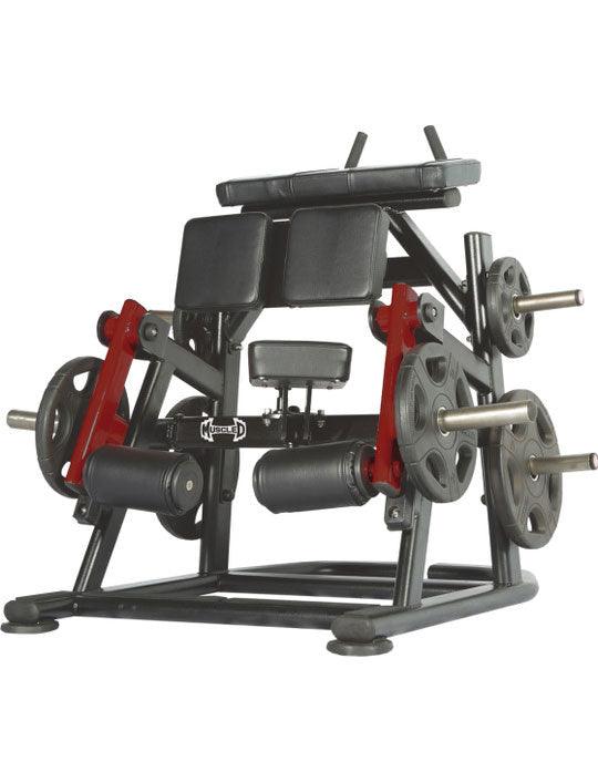 Pro Strength Kneeling Leg Curl - Muscle D Fitness - Plate Loaded Iso-Lateral Hamstring Machine