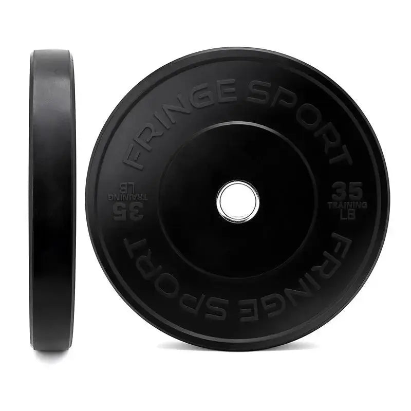 Fringe Sport Black Bumper Plates (Pairs)