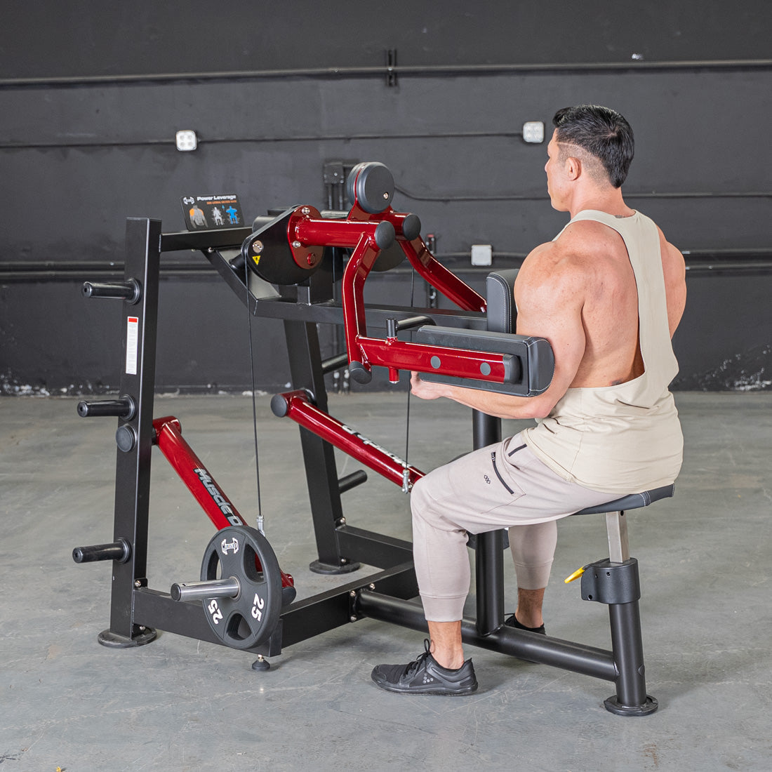 Power Leverage V2 Lateral Raise - Muscle D Fitness