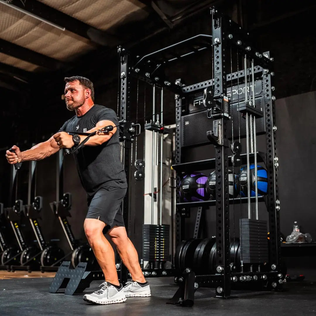 The Dane 1.0, Half Rack Functional Trainer