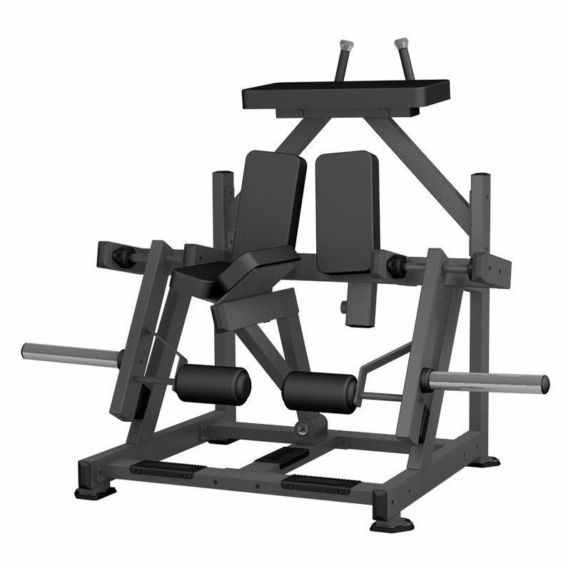 Excel Iso-Lateral Kneeling Leg Curl - Muscle D Fitness - Plate Load Hamstring Curl Machine