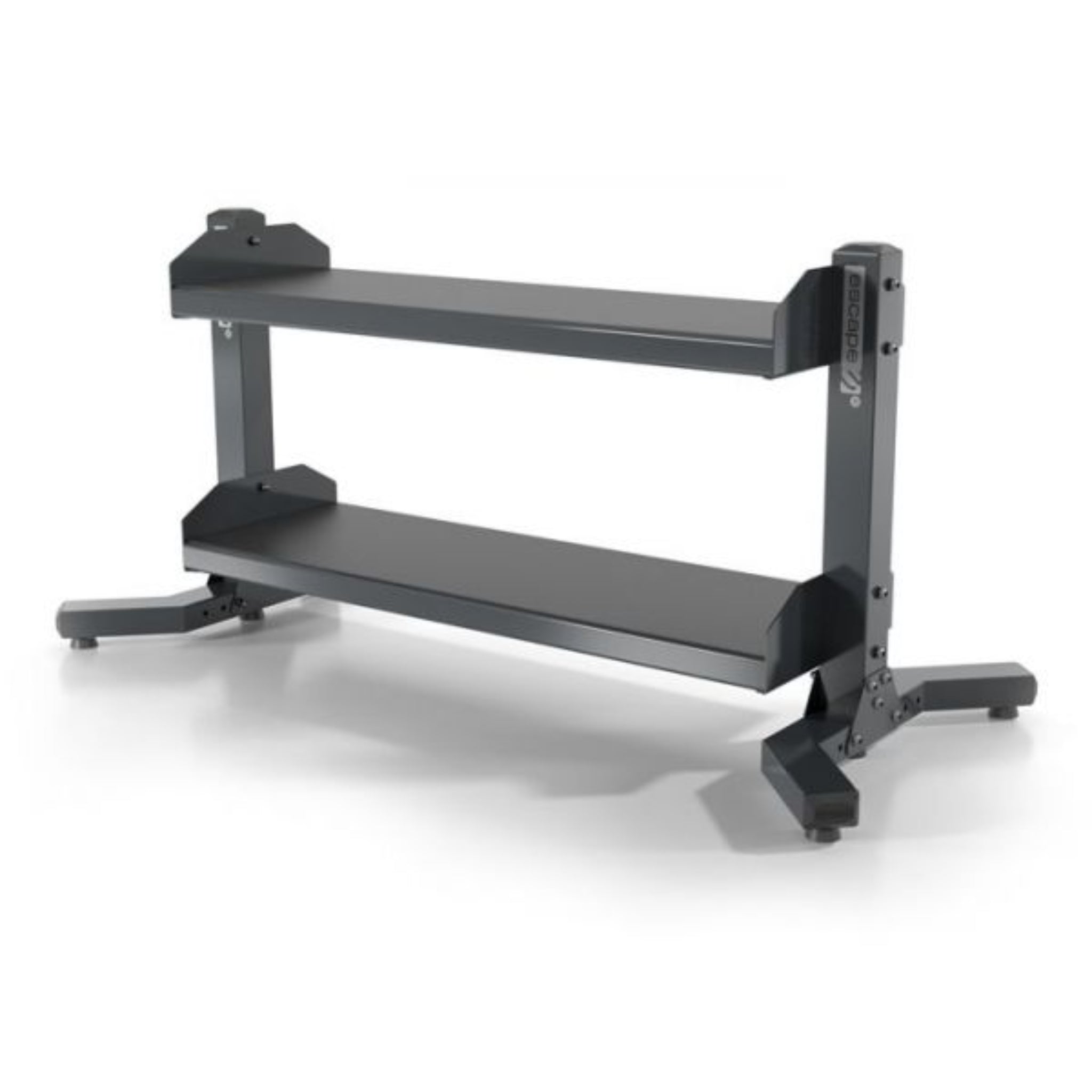 Escape Fitness RACKKB2 – 2-Tier Kettlebell & Dumbbell Rack