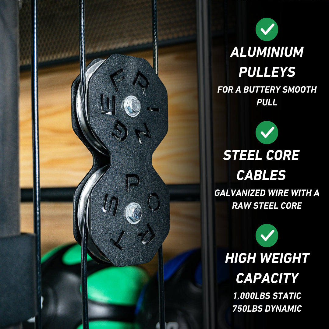 The Dane 1.0, Half Rack Functional Trainer