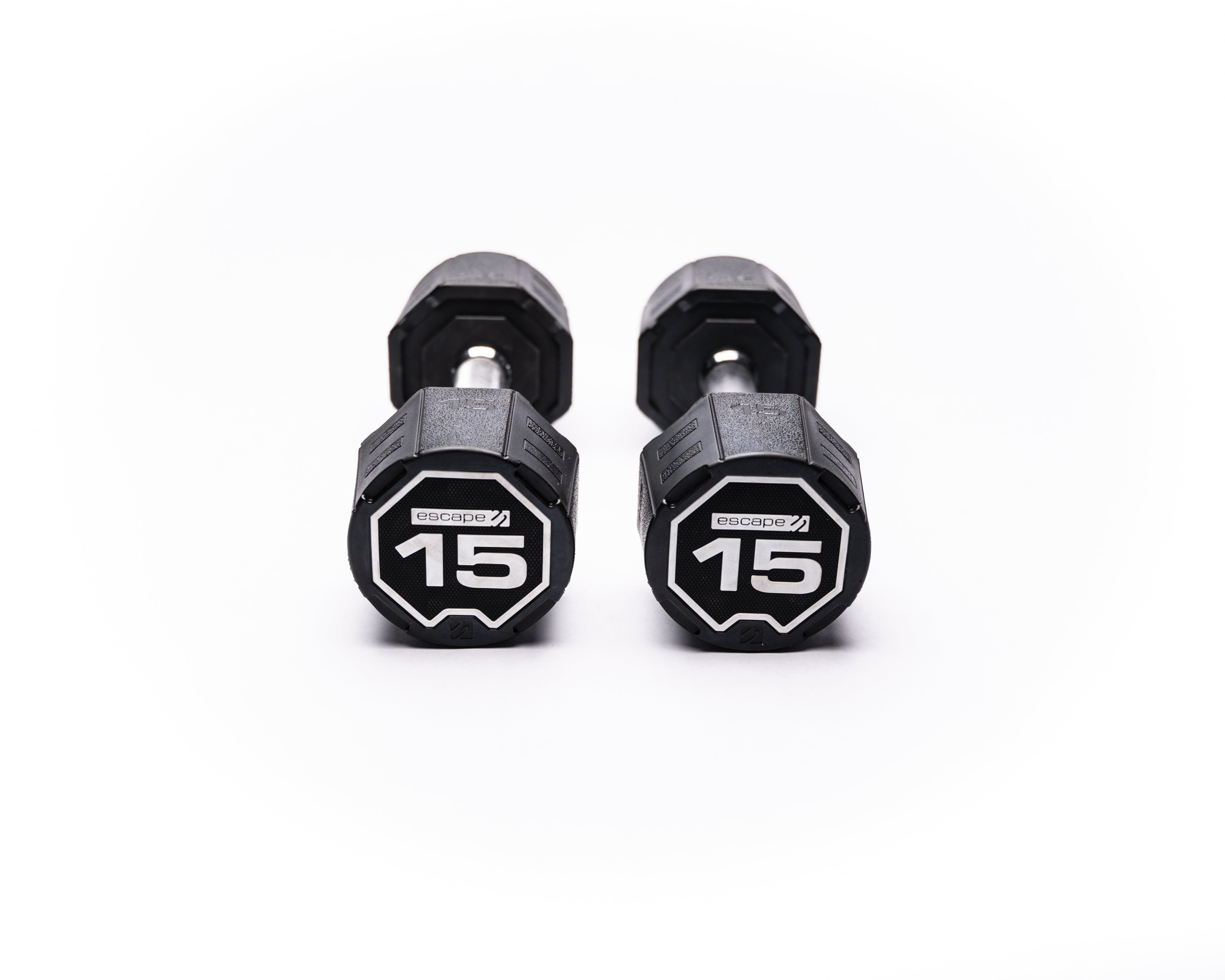 Escape Fitness 130-150lb Nucleus Urethane Dumbbell Set