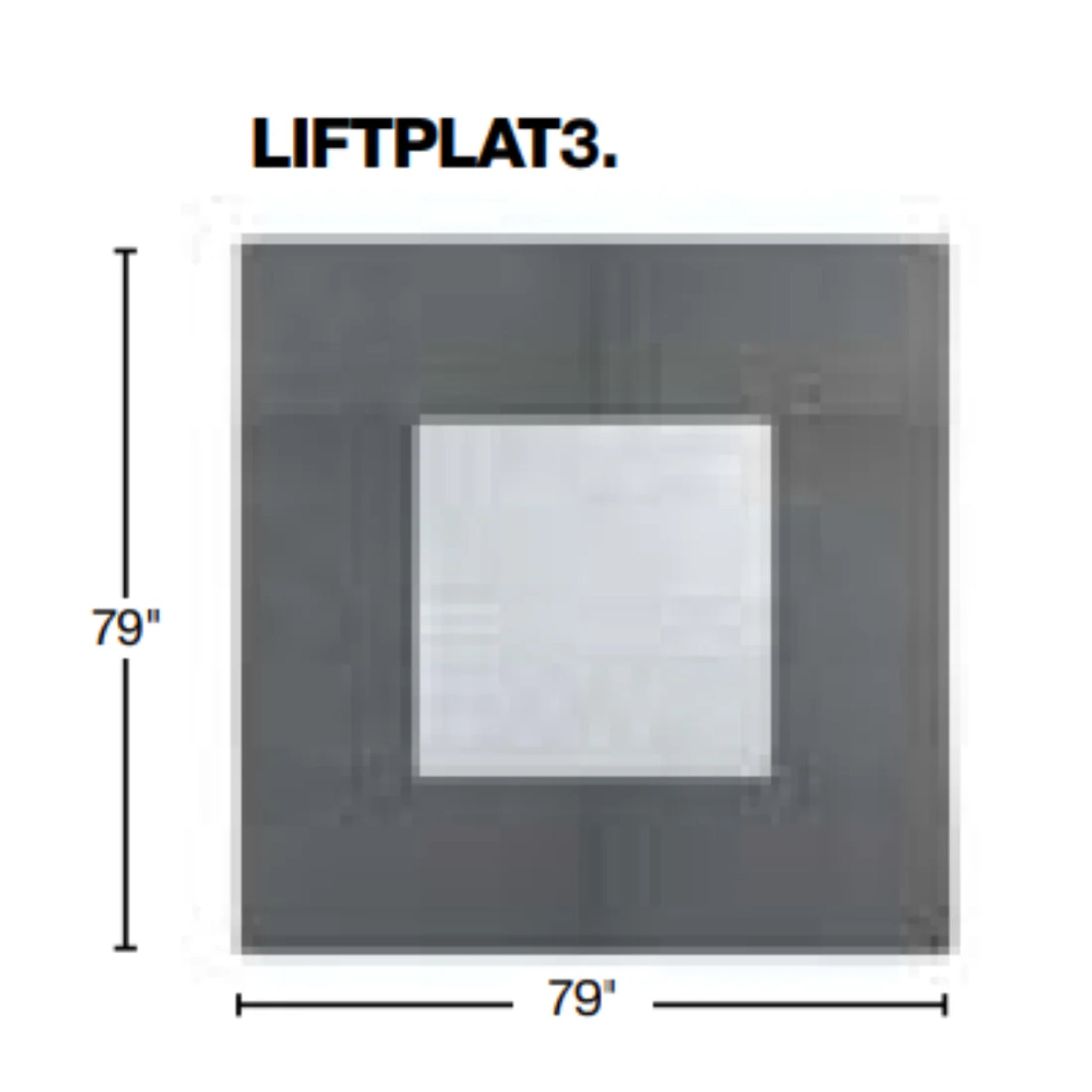 Escape Fitness Lift Zone – Heavy-Duty Lifting Platform (Multiple Sizes)