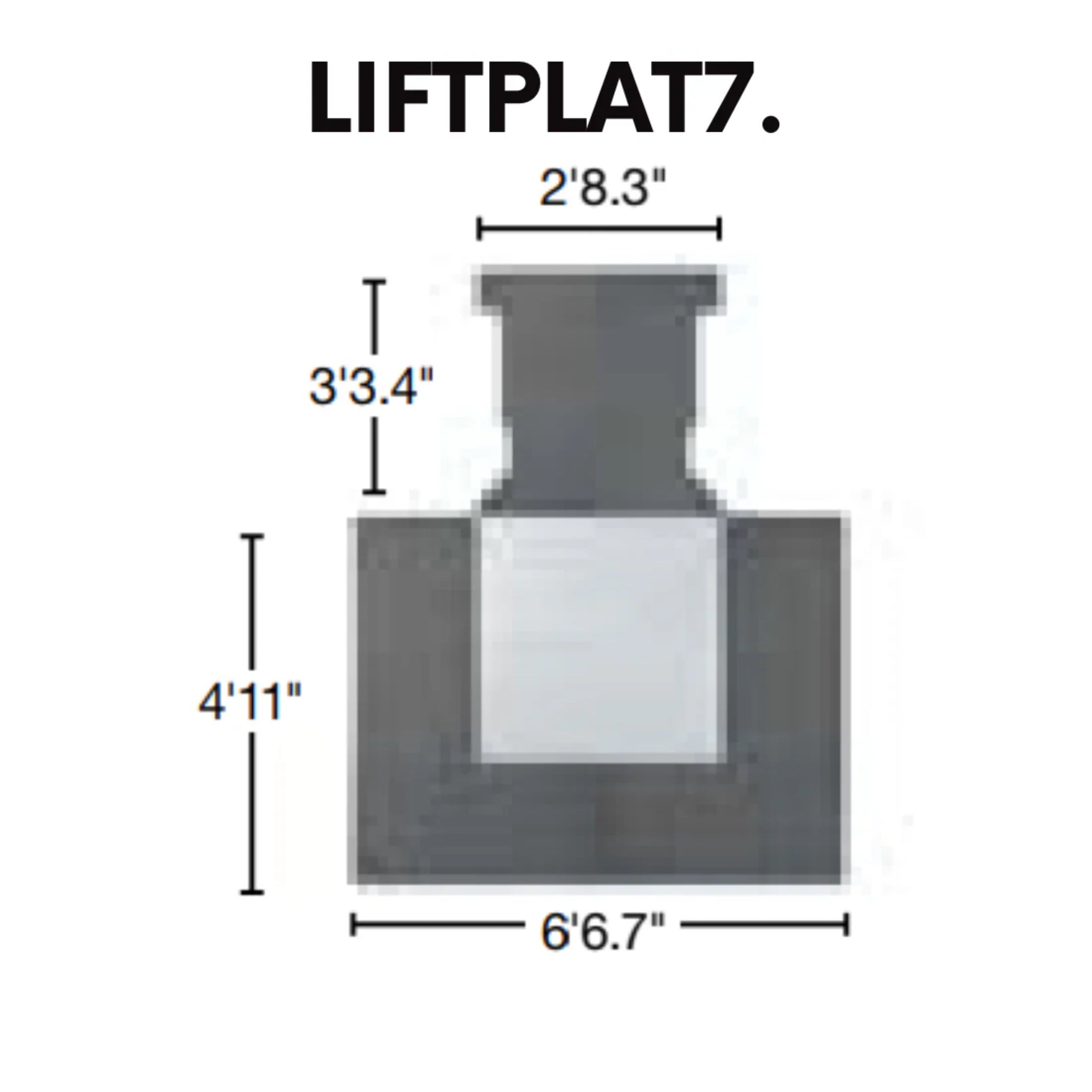 Escape Fitness Lift Zone – Heavy-Duty Lifting Platform (Multiple Sizes)