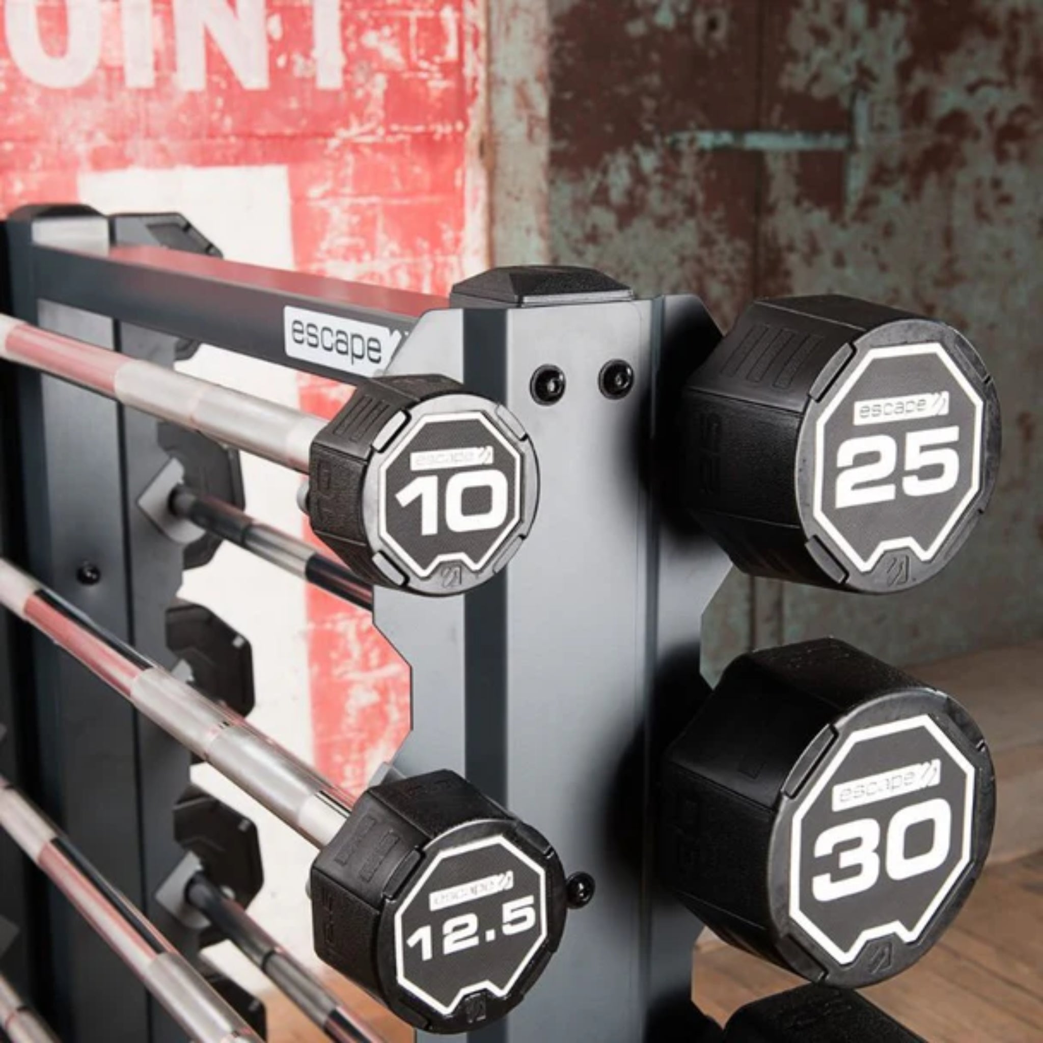 Escape Fitness Nucleus Urethane Fixed Barbell