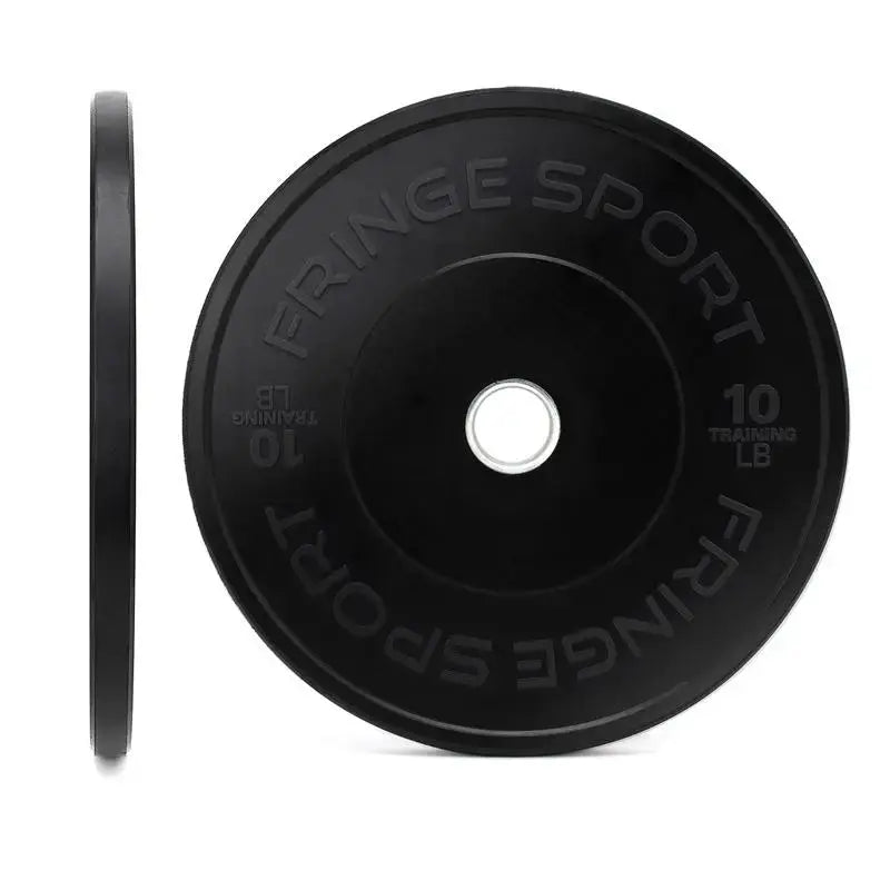 Fringe Sport Black Bumper Plates (Pairs)