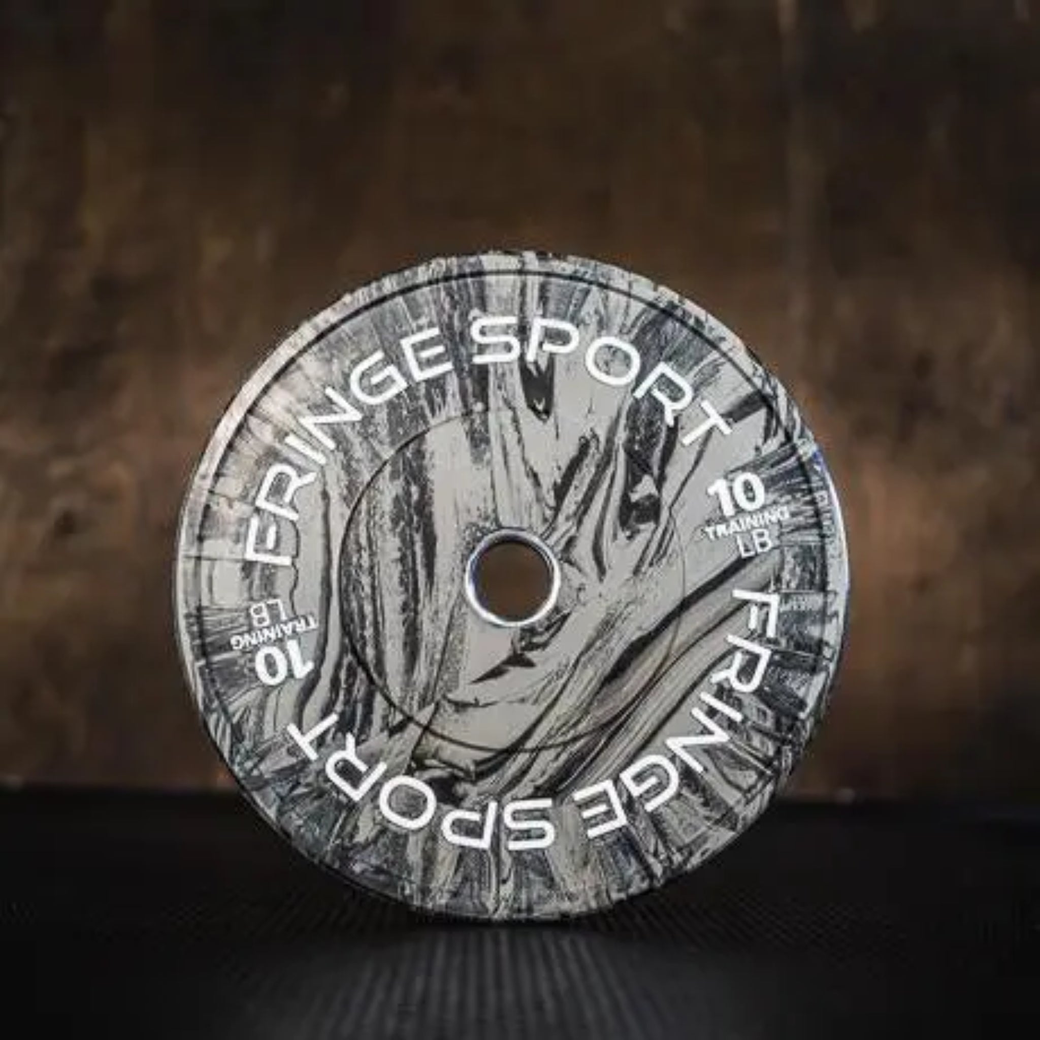 Fringe Sport Savage Bumper Plates Pair - 10LB - Grey