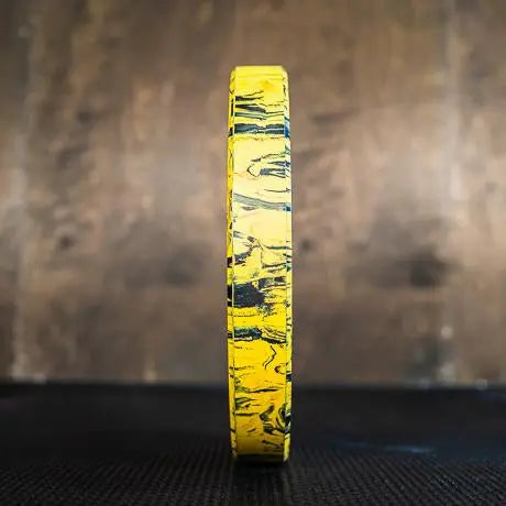 Fringe Sport Savage Bumper Plates Pair - 35LB - Yellow