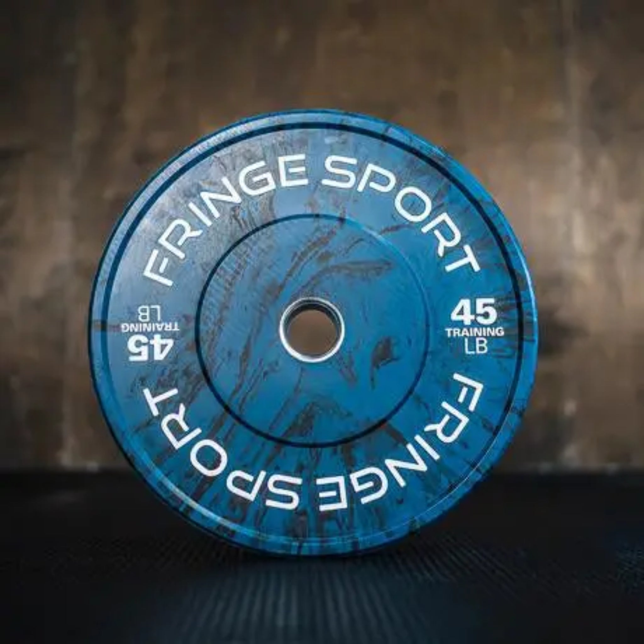 Fringe Sport Savage Bumper Plates Pair - 45LB - Blue