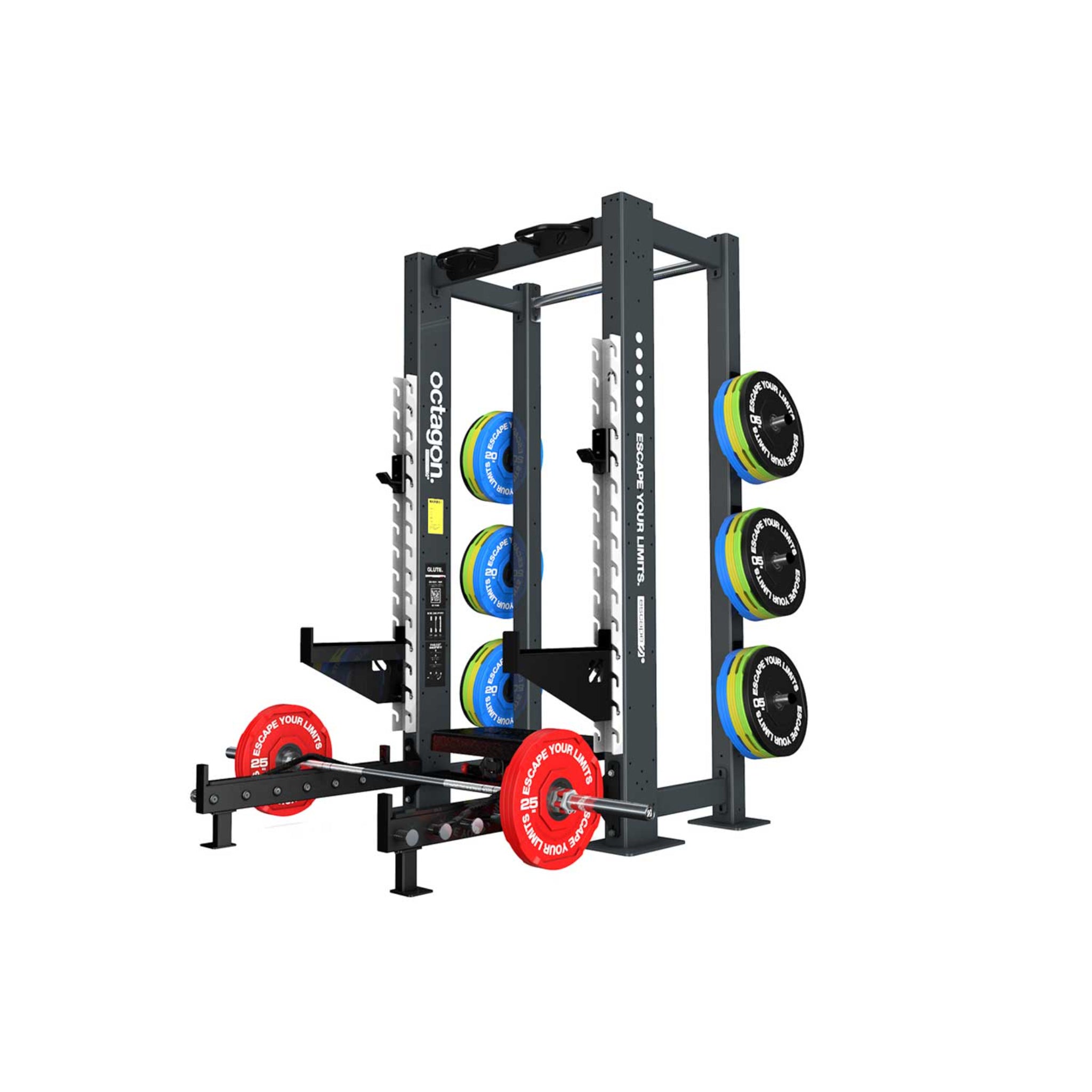 Escape Fitness Octagon Half Box with Glute Station