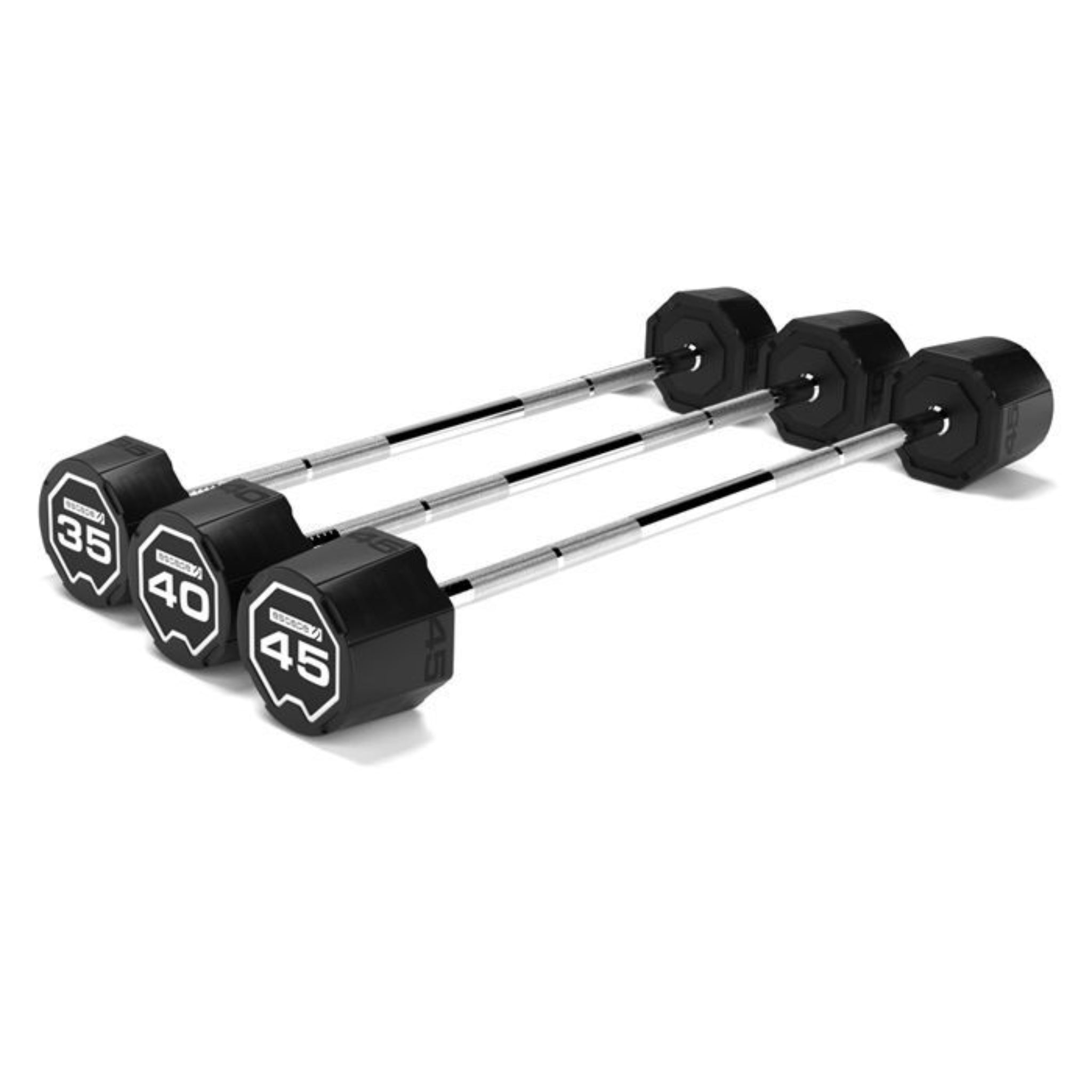 Escape Fitness 20-60lb Nucleus Urethane Barbell Set