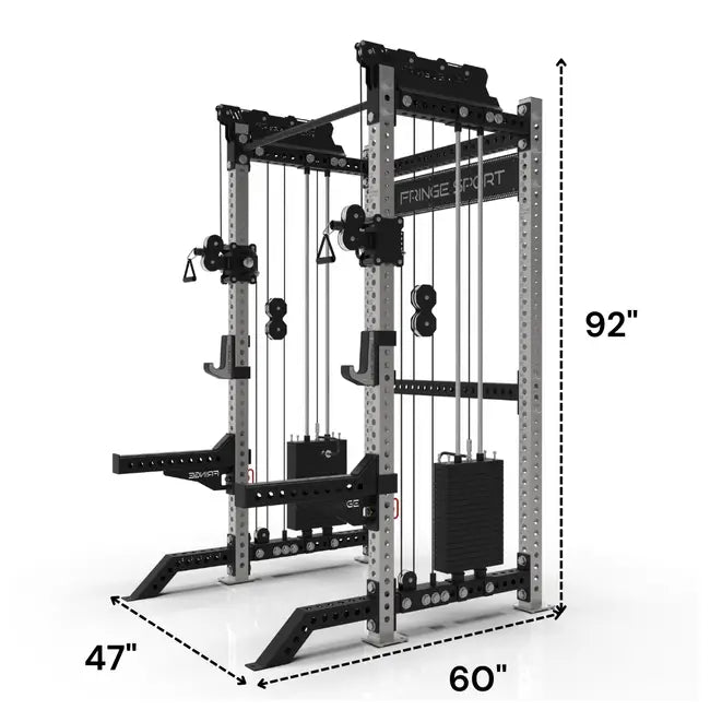 The Dane 1.0, Half Rack Functional Trainer